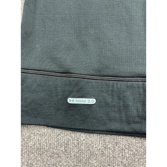 Under Armour Pullover Womens Large Base 2.0 Quarter Zip Thermal Long Sleeve - Picture 2 of 6